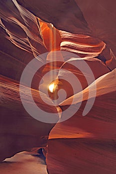 Antelope Canyon Sunbeam 12