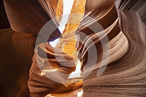 The Antelope Canyons, lower canyon