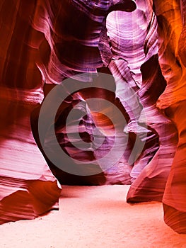 Antelope slot canyon photo