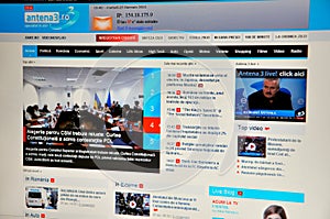 Antena 3 website