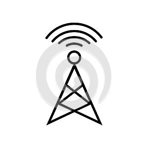 Antena icon. Media element icon