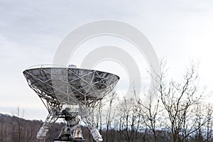 Antenna in Astronomy Observatory.