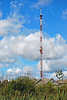 Antenna broadcast dvb-t signal