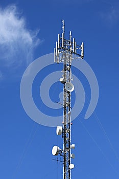 Antenna communications tower.