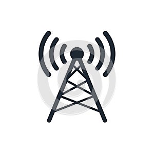 Antenna icon cellular tower symbol