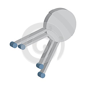 Antenna  Isometric vector icon which can easily modify or edit photo