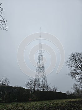 The antenna mast in Fredericia.