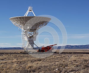 Antena sobre el movimienot 