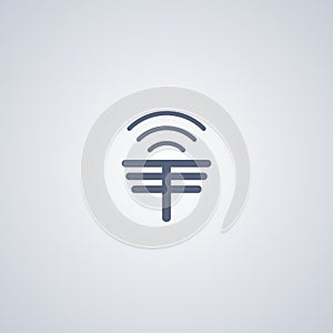 Antenna, network, vector best flat icon