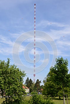 Antenna on the Radio Hill, Funkerberg, Koenigs Wusterhausen, Brandenburg