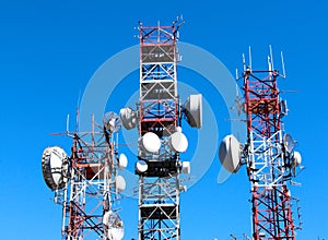 Antenna repeater communication photo