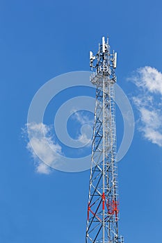 Antenna repeater tower