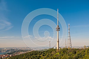 Antenna Towers from Istanbul