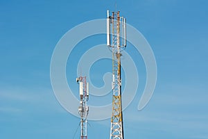 Antennas for communication of cell phones