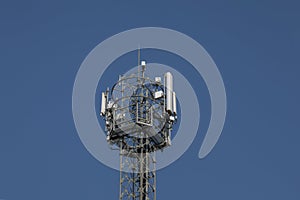 antennas for mobile communication on tower
