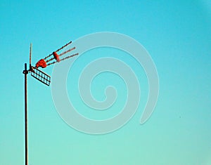 antenne of tv for backgrounds