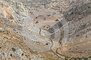 Antequera mountains, MÃÂ¡laga, Spain. Natural area photo