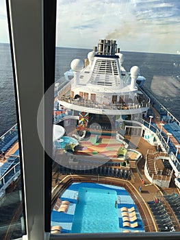 Anthem of the seas view from north star photo