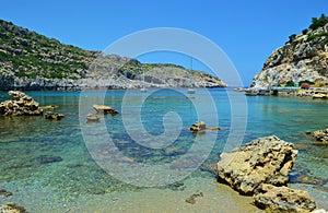 Anthony Quinn Bay in Rhodes