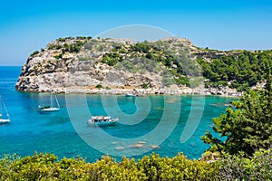 Anthony Quinn Bay. Rhodes, Greece