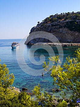 Anthony Quinn's Bay in Greece