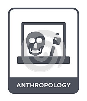 anthropology icon in trendy design style. anthropology icon isolated on white background. anthropology vector icon simple and photo