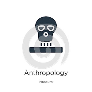 Anthropology icon vector. Trendy flat anthropology icon from museum collection isolated on white background. Vector illustration photo