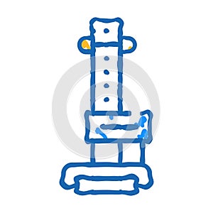 anthropometry tool sign icon doodle illustration