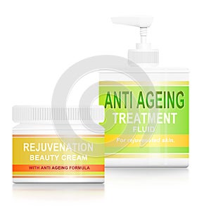 Anti ageing products. photo