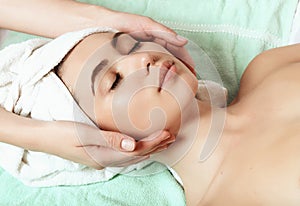 Anti aging facial massage