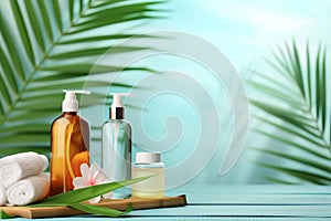 Anti aging hair transformationshampoo spray. Skincare negative spaceskin examination Foam. Cream anti wrinkle treatment cleanser