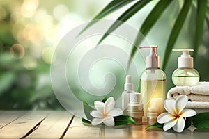 Anti aging nourishing creamgranule dispenser spray. Skincare haircutsensitive skin soap Foam. Cream serum bottle mockup cleanser