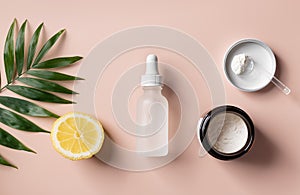 anti-aging powder for preparing serum with vitamin C