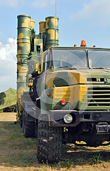 Anti-aircraft defence system S-300 Rocket launcher photo