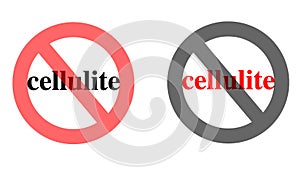 Anti cellulite sign