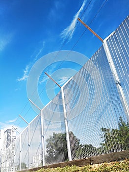 Anti-climb fencing made from galvanized iron install at the perimeter or boundary of property to prevent from intruder.