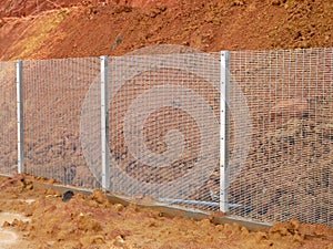 Anti-climb fencing made from galvanized steel install at the perimeter or property boundary to prevent from the intruder.