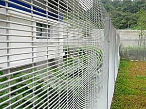 Anti-climb fencing made from galvanized steel install at the perimeter or property boundary to prevent the intruder.