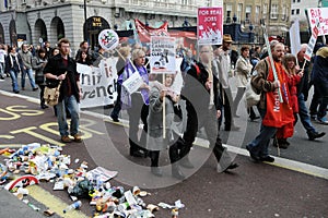Anti-Cuts Protest in London