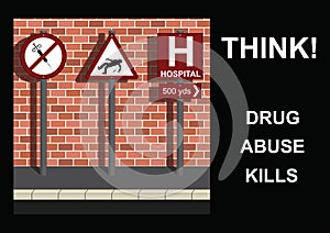 Anti drug Message