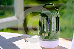 Anti-mosquito killing lamp for small flying insects