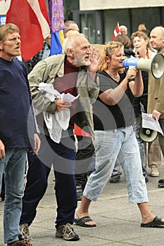 Anti-muslim demonstration