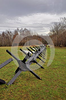 Anti nfantry roadblock.