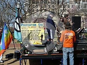 Anti Nuclear Protest in Lafayette Park