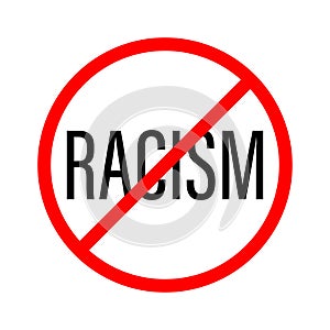 Anti racism vector banner. black lives matter. stop racist. racial diversity race concept. together against racial discrimination