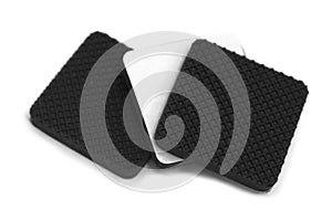 Anti scratch and slip rubbers pad