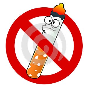 Anti smoke sign