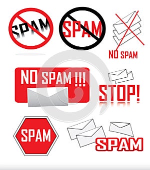 Anti-spam icons