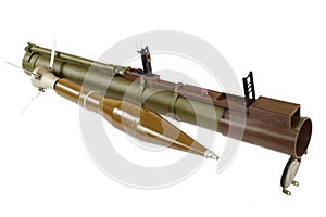 anti-tank rocket propelled grenade launcher bazooka