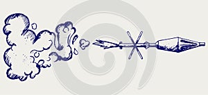 Anti-tank rocket propelled grenade launcher - RPG 7